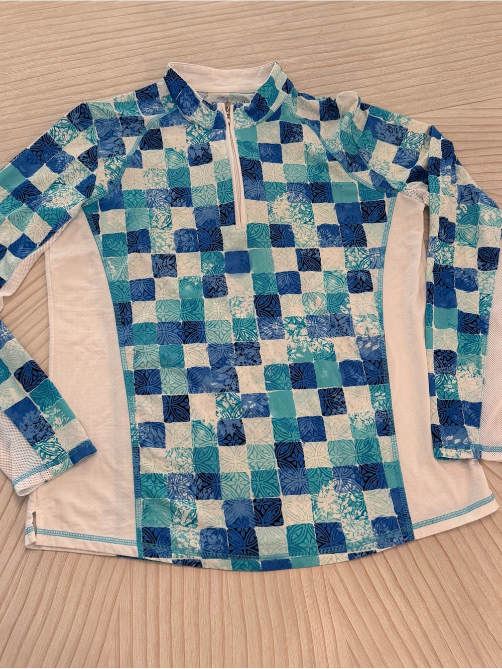 SanSoleil Women’s Long Sleeve Quarter Zip  golf  pickleball